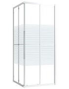 vidaXL Sprchový kút ESG 80x80x180 cm