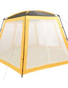 vidaXL Stan na bazén látka 500x433x250 cm žltý