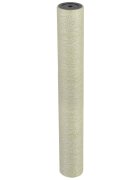 vidaXL Stĺpik na škrabanie pre mačky 8x60 cm 10 mm béžový