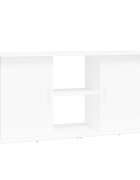 vidaXL Stojan na akvárium biely 121x41x58 cm kompozitné drevo
