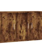 vidaXL Stojan na akvárium dymový dub 101x41x58 cm kompozitné drevo