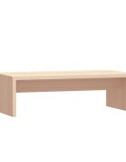 vidaXL Stojan na monitor 50x27x15 cm masívna borovica