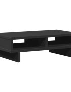 vidaXL Stojan na monitor čierny 50x27x15 cm kompozitné drevo