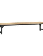 vidaXL Stojan na monitor dub sonoma 85x23x155 cm kompozitné drevo