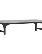 vidaXL Stojan na monitor sivý sonoma 55x23x14 cm kompozitné drevo