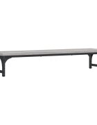 vidaXL Stojan na monitor sivý sonoma 85x23x155 cm kompozitné drevo