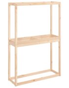 vidaXL Stojan na pneumatiky 120x40x180 cm masívna borovica