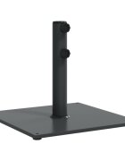 vidaXL Stojan na slnečník pre Ø32/38/48 mm tyče 17 kg štvorec