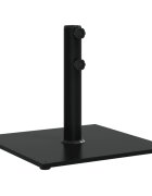 vidaXL Stojan na slnečník pre Ø32/38/48 mm tyče 17 kg štvorec