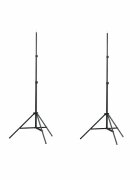 vidaXL Stojan na svetlo 2 ks výška 78-210 cm