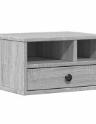 vidaXL Stojan na tlačiareň dub sonoma 40x32x225 cm kompozitné drevo