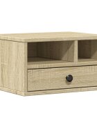 vidaXL Stojan na tlačiareň dub sonoma 40x32x225 cm kompozitné drevo