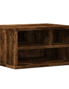 vidaXL Stojan na tlačiareň dymový dub 40x32x225 cm kompozitné drevo