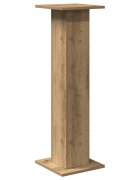 vidaXL Stojany na reproduktor 2ks dub artisan 30x30x95cm kompoz. drevo