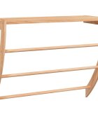 vidaXL Stojany na uteráky 60x255x49 cm masívny orech