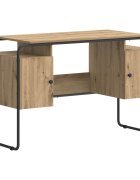 vidaXL Stôl s úložným priestorom Dub artisan 120 x 505 x 755 cm