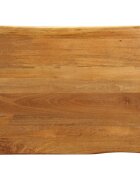 vidaXL Stolová doska 90x80x38 cm živý okraj masívne mango