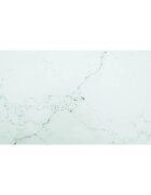 vidaXL Stolová doska biela 100x50cm 6mm tvrdené sklo mramorový dizajn