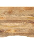 vidaXL Stolová doska so zakrivením 110x80x25 cm surový mangový masív