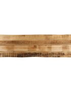 vidaXL Stolová doska živá hrana 180x40x38 cm masívny surový mangovník