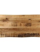 vidaXL Stolová doska živá hrana 80x40x38 cm masívny surový mangovník