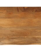 vidaXL Stolová doska živá hrana 90x80x25 cm masívne mango