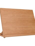 vidaXL Stolový stojan 65x48x7 cm masívny buk
