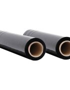 vidaXL Stretch Film 6 ks Čierna 17 μm 50 cm x 300 m