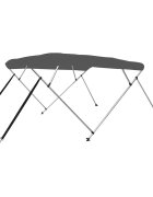 vidaXL Strieška Bimini so 4 oblúkmi antracitová 243x196x137 cm