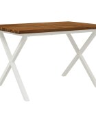 vidaXL Štvorcový jedálenský stôl 120 x 80 x 75 cm Pevné akáciové drevo