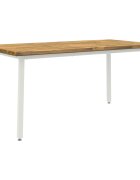 vidaXL Štvorcový jedálenský stôl 160 x 80 x 75 cm Pevné akáciové drevo