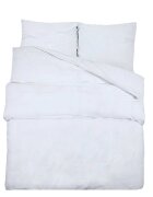 vidaXL Súprava obliečok biela 200x220 cm bavlna