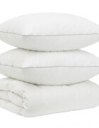 vidaXL Súprava paplónu z 90% husacieho peria FULDA 3 ks 240 x 260 cm