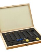 vidaXL Sústružnícke nože vymeniteľné plátky sada 12ks 16x16mm 100mm