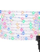 vidaXL Svetelná reťaz s 1200 LED diódami viacfarebná 50 m PVC