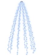 vidaXL Svetelná sieť na vianočný stromček 300 LED modrá 300 cm