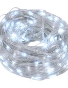 vidaXL Svetelné reťaze 400 LED Studená biela 40 m