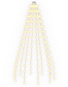 vidaXL Svetielka na vianočný stromček 150 LED Teplá biela 150 cm