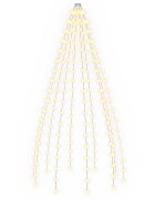 vidaXL Svetielka na vianočný stromček 180 LED Teplá biela 180 cm