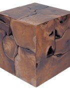 vidaXL Taburetky 2 ks hnedé 40x40x45 cm masívne teakové drevo