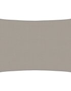 vidaXL Tieniaca plachta 160 g/m² obdĺžniková bledosivá 4x6 m HDPE