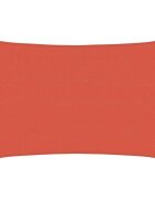 vidaXL Tieniaca plachta 160 g/m² tehlovočervená 4x5 m HDPE