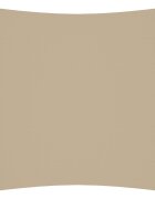 vidaXL Tieniaca plachta oxford štvorcová 25x25 m béžová