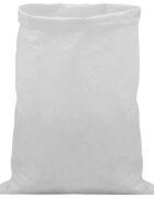vidaXL Tkaninové vrecia 100 ks Biela 50 x 80 cm PP