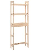 vidaXL Toaletný stojan 63x26x171 cm masívna borovica