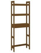 vidaXL Toaletný stojan medovohnedý 63x26x171 cm masívna borovica
