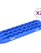 vidaXL Trakčné dosky 2 ks modré 106x305x7 cm nylon