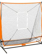 vidaXL Tréningová sieť na baseball čierna 174x76x1585 cm