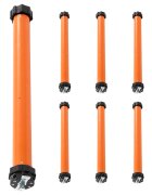 vidaXL Trubkové motory 7 ks 50 Nm