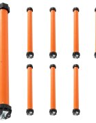 vidaXL Trubkové motory 8 ks 50 Nm